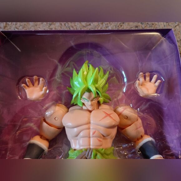 BanDai Dragon Ball Super Dragon Stars Series Super Saiyan Broly Action Fig NEW - Picture 2 of 3